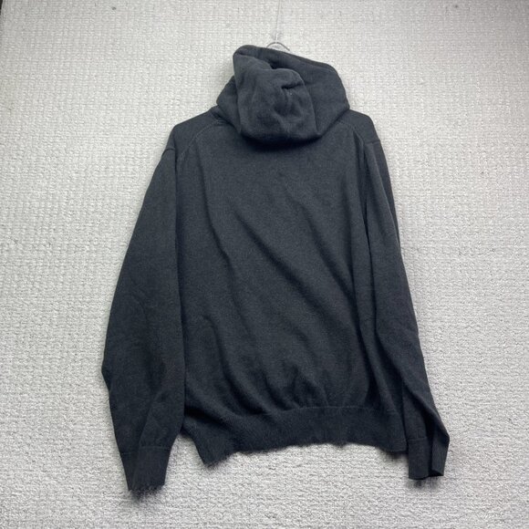 Grayson & Dunn Golf Performance Pullover Button Front Hoodie Men XL Gray Outdoor - Picture 9 of 12